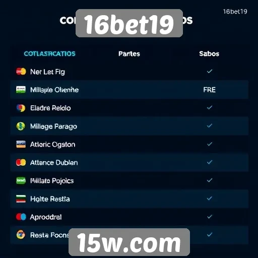 Métodos de pagamento aceitos no 16bet19
